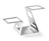 ROSSETO SM356 STAND 2 TIER 8X21X12" SS SWAN
