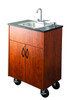 BON CHEF 90300 SINK HAND PORTABLE 1 COMP WOOD FINISH