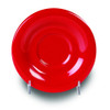 THUNDER GROUP CR9108PR SAUCER 5-1/2" BREAK-RESIST MEL RED