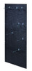 CAMBRO MANUFACTURING CSPEGKIT24110 KIT PEGBOARD 24X48" BLK