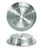 FRONT OF THE HOUSE DCV005BSS23 COVER PLATE 11-1/2" RND BRSH SS