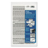 CHARTPAK, INC 01000 LETTERS/NUMBERS,VNYL,1/4"BK