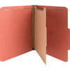 NATURE SAVER 01050 CLASSIFICATION FOLDERS,1 DIV,10/BX, RED