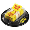 3M COMPANY 680HVSH FLAGS IN DISPENSER,YELLOW