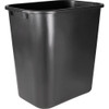 SPARCO PRODUCTS 02160 RECTANGULAR WASTEBASKET,BK