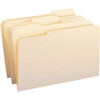 SMEAD MANUFACTURING CO. 15334 FILE FOLDERS,1/3 CUT ASSORTED,100/BOX