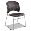 SAFCO 6804BL GUEST CHAIR,SLED BASE, ROUND BACK