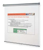 QUARTET 684S WALL OR CEILING PROJECTION SCREEN