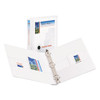 AVERY 09301 VIEW BINDER,SLANT-RING,1 ,11X8-1/2,WHITE