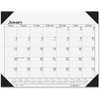 HOUSE OF DOOLITTLE 12402 ECONOMY DESK PAD 12 MONTHS JAN -