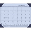 HOUSE OF DOOLITTLE 12473 DESK PAD,12 MONTH, JAN DEC, ORCHID
