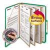 SMEAD MANUFACTURING CO. 14097 CLASSIFICATION FOLDERS,2 DIVIDERS,LETTER