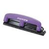 ACCENTRA, INC. 2105 12-SHEET 3-HOLE PUNCH,PURPLE/BLACK