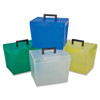 ESSELTE PENDAFLEX CORP. 20881 FILE BOX,W/ LATCH CLOSURES/HANDLES