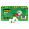 3M COMPANY 810K24 MAGIC TAPE VALUE PACK,CLEAR,24/PACK