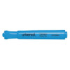 UNIVERSAL UNV08864 DESK HIGHLIGHTER,CHISEL TIP,BLUE,12/PK