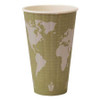 ECO-PRODUCTS EP-BNHC16-WD WORLD ART COMPOSTABLE HOT CUPS,INSULATED