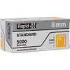 RAPID 23391500 FINE WIRE STAPLES,HIGH CAP,5000/BOX,GRAY