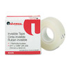 UNIVERSAL 83436 INVISIBLE TAPE, 3/4" X 1296", CLEAR