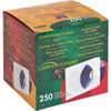 COMPUCESSORY 26501 CD/DVD WINDOW ENVELOPES,250/BOX,WHITE