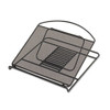 SAFCO 2161BL LAPTOP STAND,ADJUSTABLE,STEEL,BLACK,2"H