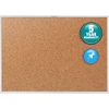 QUARTET 2305 CORK BULLETIN BOARD,60X36, ALUMINUM