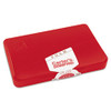 AVERY 21371 FOAM STAMP PAD,4 1/4 X 2 3/4,RED