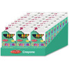 CHARLES LEONARD, INC 42024ST CRAYONS,24 COUNT,12/BX,ASSORTED