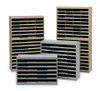 SAFCO 9221BLR ORGANIZER,LIT,36CMPT,BK