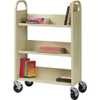LORELL 49204 LORELL  SINGLE-SIDED BOOKTRUCK, 32"X14"X