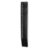 LATHEM TIME CORPORATION 257-EX TIME CARD RACK,25-POCKET,BLACK,6" CARDS