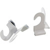 BAUMGARTENS 54510 HOOKS,CEILING,2PK,WE