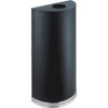 SAFCO 9940BL RECEPTACLE,HALF ROUND