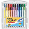 BIC CORPORATION GXPMP361 BIC MARK IT PERMANENT MARKERS 36PKFINE P