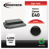 INNOVERA IVRE40 COPIER TONER, E40, 4000 YIELD, BLACK