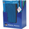 CHARLES LEONARD, INC 76350ST 2 POCKET PENCIL POUCH