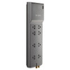 BELKIN COMPONENTS BE10823012 BELKIN  SURGE PROTECTOR, 8 OUTLETS, 12FT