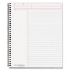 MEAD PRODUCTS 06064 WIREBOUND NOTEBOOK PLANNER,LEGAL RULE