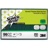 3M 96CC 3M  GENERAL PURPOSE SCOUR PAD, 6"X9", 10