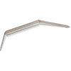 OFFICEMATE 99854 PRONG FASTENER BASES,100/BX,SILVER