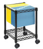 SAFCO 5277BL CART, COMPACT MOBILE,BK