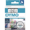 DYMO 53713 TAPE,LABEL,ELEC,1",BK/WHT