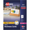 AVERY 5870 BUSINESS CARDS, 2 X 3 1/2, 2000/BOX