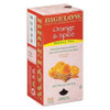 BIGELOW TEA COMPANY 10398 ORANGE AND SPICE HERBAL TEA, 28/BOX