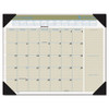AT-A-GLANCE HT1500 MONTHLY DESK PAD/CALENDAR,17X22,BLACK