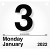 AT-A-GLANCE K4-50 WALL CALENDER, REFILL,F/ K4,365 DAYS