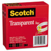 3M COMPANY 600-2P34-72 TRANSPARENT TAPE, 600 2P34 72,3/4"X2592"