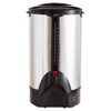 ORIGINAL GOURMET FOOD COMPANY CP100 100-CUP PERCOLATING URN, STAINLESS STEEL