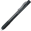 PENTEL ZE22A ERASER,POCKET CLIP,RUBBER GRIP,BLACK