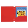 C-LINE PRODUCTS 32934 FOLDER,PORT,POLY,3-HLE,RD